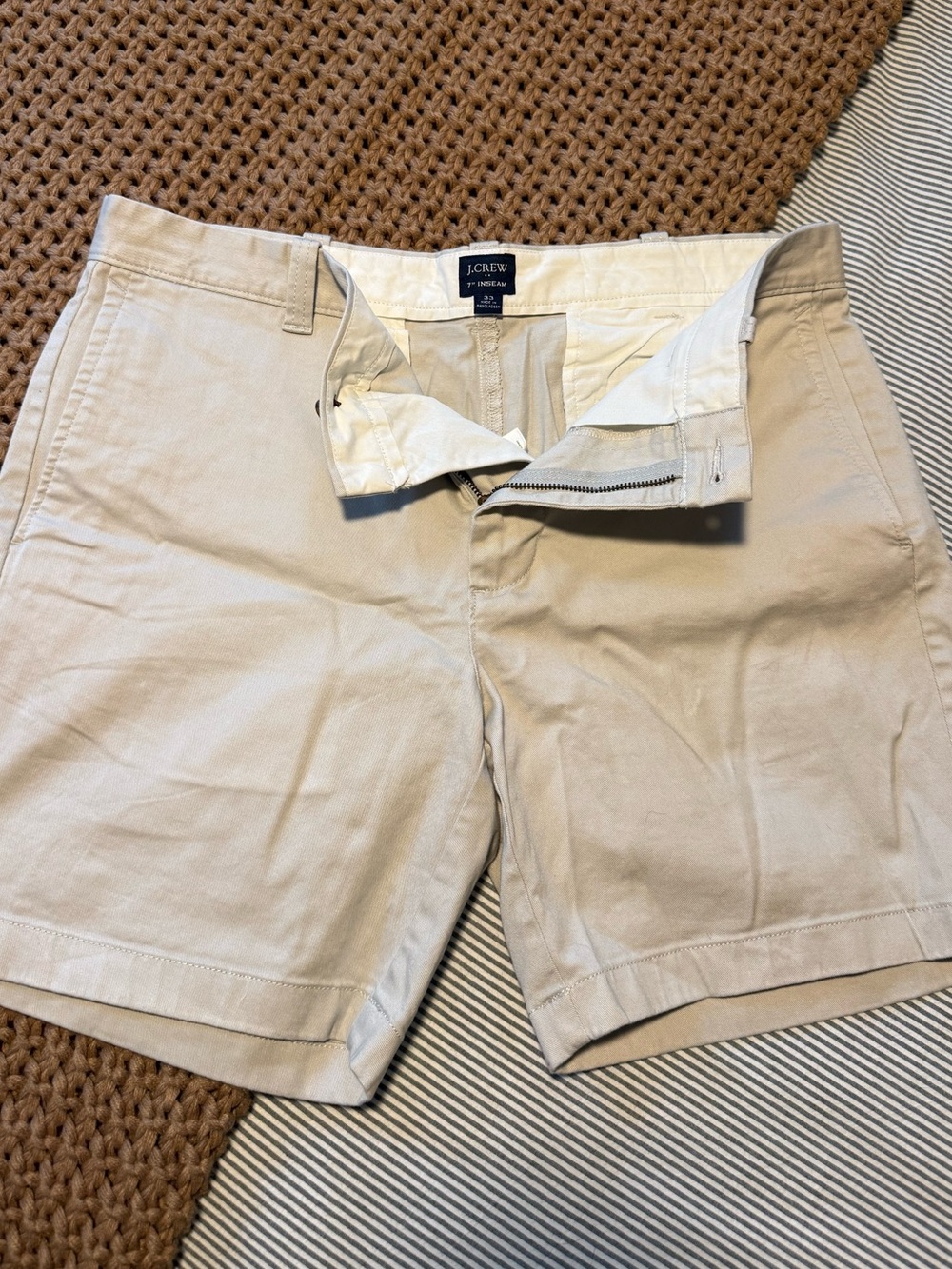 J. Crew Factory Men’s Chino Shorts 7 Inch